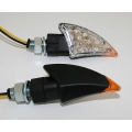 Blinkr LED diodový BOW - černý (pár)
