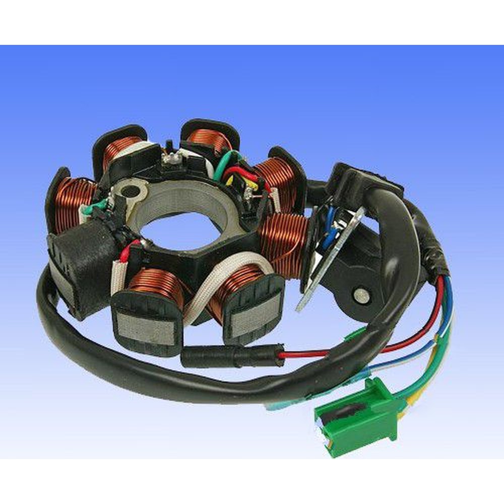 Peugeot Sum-Up 125 2008-2011 stator alternátoru - 8 cívek GY6 125