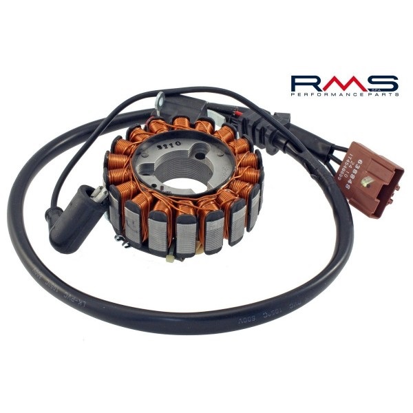 Malaguti Madison 250 2006-2012 stator alternátoru RMS