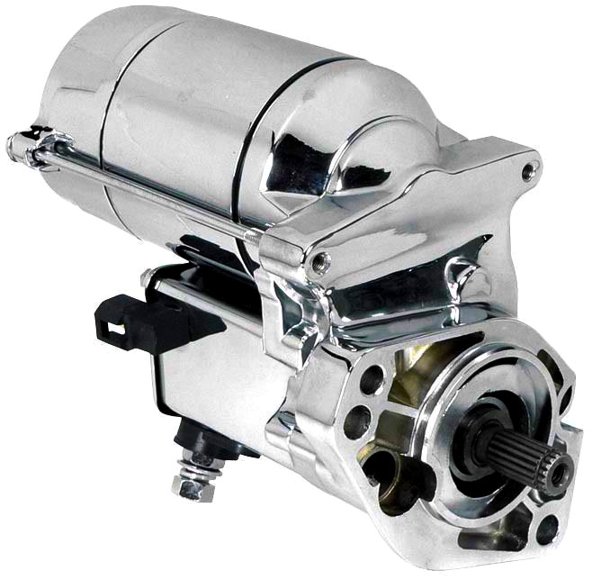 Harley Davidson FLHRI 1450 2004-2006 elektrický startér motoru 1,7 kW - chrom