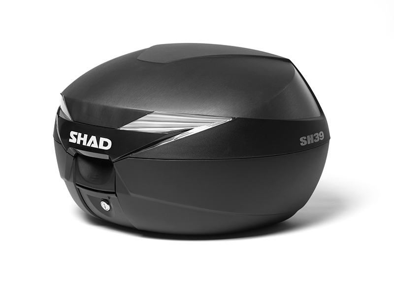 Vrchní kufr na motocykl SHAD SH39 černý matný