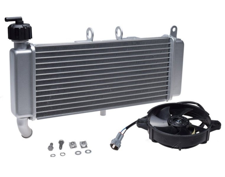 Aprilia RS 125 4T ABS 2017-2023 chladič vodní kapaliny s ventilátorem