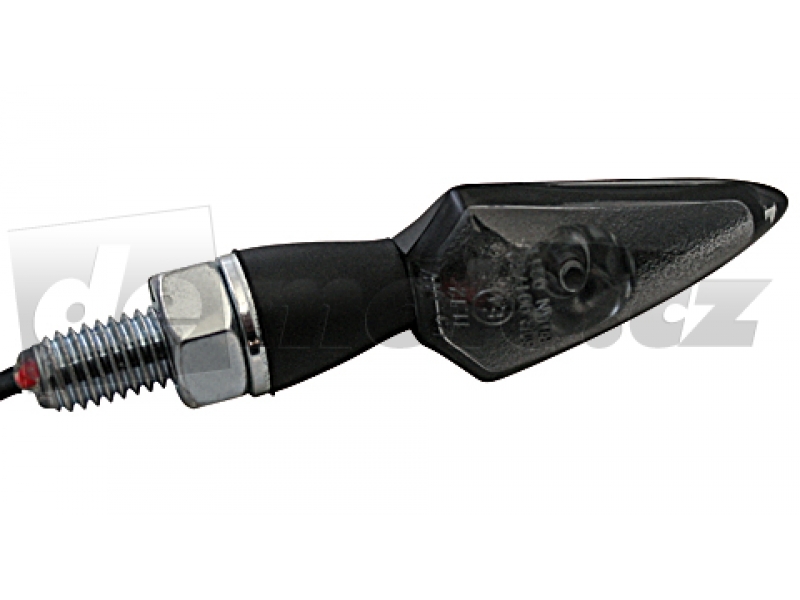 Blinkr LED diodový STREAM - černý - kouřové sklo