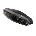 KOSO Mini LED diodové zadní světlo - kouřové sklo (univerzální motocyklové)